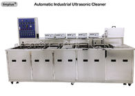 Multi Tank Industrial Ultrasonic Cleaner Machine with Rinsing Drying System for Oil Degrease